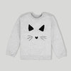 C1077 ZR Cat Grey Sweatshirt