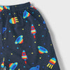 C2210 Space Explore the Universe  Yellow Shirt- & blue Short 2 pcs