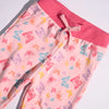 C1968 P-VLVT Happy Butterfly No Pocket  Pink Trouser