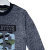 C1093 BC Whatevs 89 B.Grey Sweatshirt