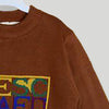 C1191  PLAYHOUSE Alphabet Brown Sweater