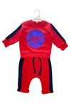 C1224 ZY HYPE RED 2-PCS SUIT