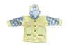 C1236 CUTE COLLECTION BASE BALL YELLOW FLEES 2 PCS SUIT