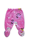 C1270 BABY FASHION Soft Flees Pink 3-Pcs Suit