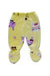 C1272 BABY FASHION Soft Flees Yellow 3-Pcs Suit