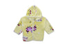 C1272 BABY FASHION Soft Flees Yellow 3-Pcs Suit