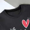 C1311 MM Make Thinks Happy Black Sweat Shirt