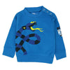 C1348 INTR Flying Snake Royal Blue 2-Pcs Suit