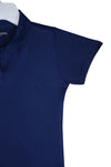 C1396 USPA Interlock Royal Blue Without Button T-Shirt