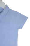 C1397 USPA Interlock Sky Blue Without Button T-Shirt