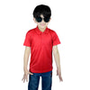 C1398 USPA Interlock Red Without Button T-Shirt