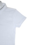 C1399 USPA Interlock White Without Button T-Shirt