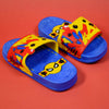 C1414 Spider Man Yellow,Red with Blue Slippers