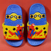 C1414 Spider Man Yellow,Red with Blue Slippers