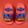 C1415 Spider Man Blue with Red Slippers