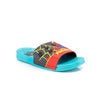 C1416 Spider Man Black,Red with S.Blue Slippers