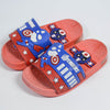 C1421 Avengers Back Light Blue with Red Slippers