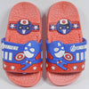 C1421 Avengers Back Light Blue with Red Slippers