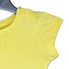 C1434 M-CARE Shoulder Button Yellow T-Shirt