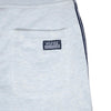 C1461 N Y C Athletic 3 Pocket Side Stripes Sea Surf Texture Light Grey Quarter Shorts