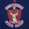 C1486 SNK Northern Star Camp Cut Lable Red with Blue Polo