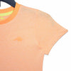 C1520 FF Stay Cool Dino Orange with white Stripes T-Shirt