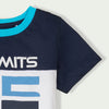 C1528 CCL No Limits 95 White with Blue T-Shirt