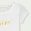 C1583 BNG Happy Summer White T-Shirt