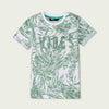 C1603 GRG Cool Vibes White with Green T-Shirt