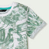 C1603 GRG Cool Vibes White with Green T-Shirt