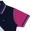 C1609 TH Arm Rib Copy Cross Color Swatch Black,White,B-Pink Polo