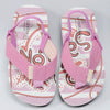 C1624 W-Mark Everyone's Choice Non Slip with Back Strip Pink Flip Flop