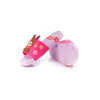 C1628 W-Mark Reindeer Ppyto Day Smart Pink Slippers