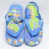 C1721 Wamea Beach Blue with Back Strip Flip Flop