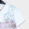 C1762 FUYIMEI White/Pink Frock/Polo Shirt