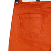 C1822 MS-ORG  Stretchable Rough Bottom 5-Pocket Orange Denim