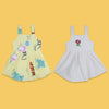 C1849 B&B D4 Casual Cool Cotton 2-Pcs of Frock