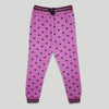 C1971 P-VLVT Pink with Heart No Pocket Trouser