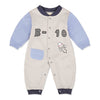 C2004 B-10 Rocket Skin $ Blue Fleece Romper