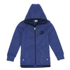 C2039 Knz Blue & Black Terry Hoodie