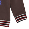 C2045 Tm Brown Star  Fleece Sweat Shirt