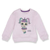 C2047 Mnt Baby Pink Doll Fleece Sweat Shirt