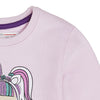 C2047 Mnt Baby Pink Doll Fleece Sweat Shirt