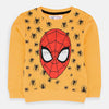 C2050 MNT Light Orange Spiderman Terry Swaet Shirt