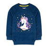 C2056 MNT Blue Unicon Terry Sweat Shirt