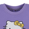 C2076 MM Purpel Hello Kitty  Fleece Swaet Shirt