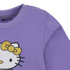 C2076 MM Purpel Hello Kitty  Fleece Swaet Shirt