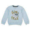 C2080 Mng Berylline Shine Star Fleece Sweat Shirt