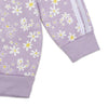 C2097 LFT Purple Print Flower Track SUIT