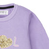 C2114 Mng Light Plum Cool Girls  Fleece Sweart Shirt